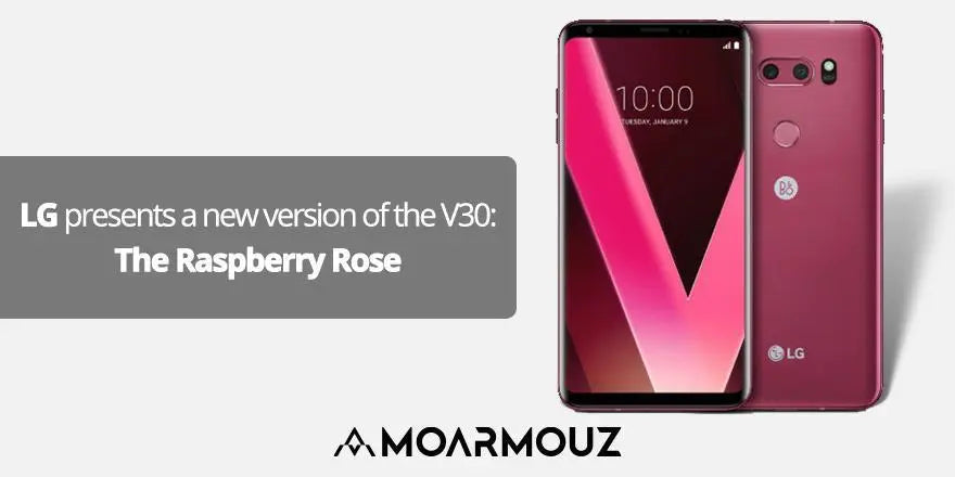 LG presents a new version of the V30: The Raspberry Rose - Moarmouz