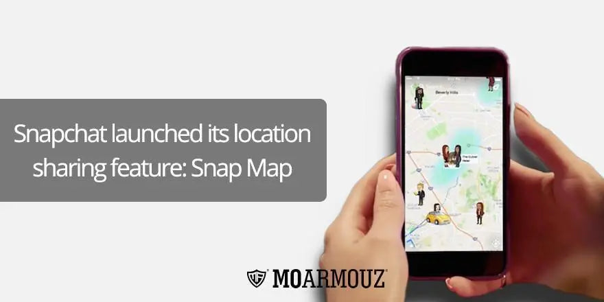 Snapchat launched its location sharing feature: Snap Map - Moarmouz