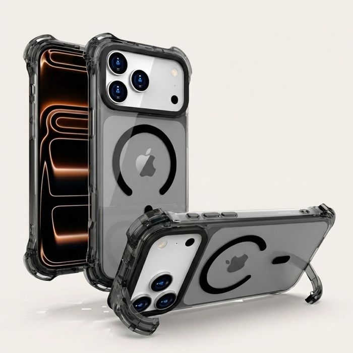 Shockproof Case for iPhone 18 Pro in Black — Moarmouz