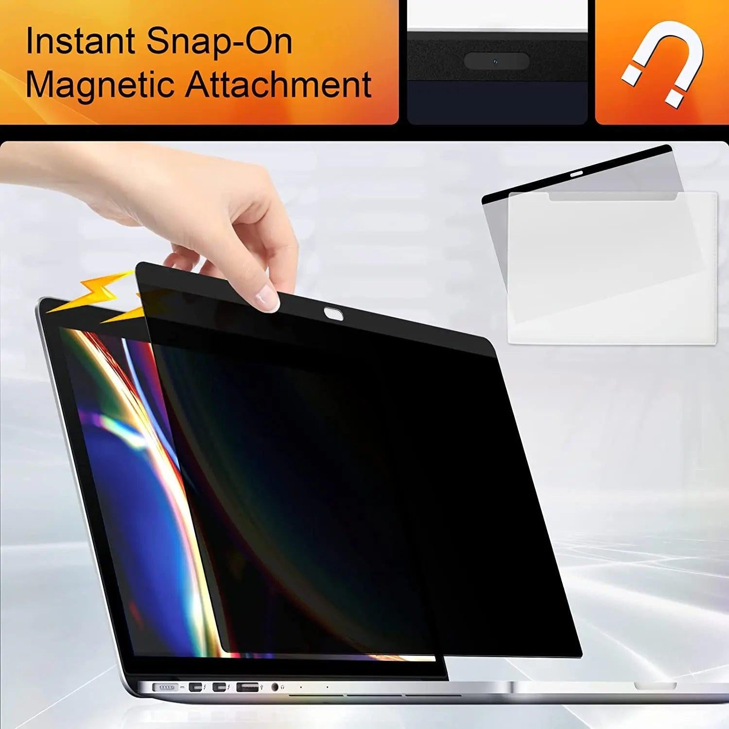 Privacy Magnetic Screen Protector for MacBook Pro 15" (2019–2016) — Moarmouz