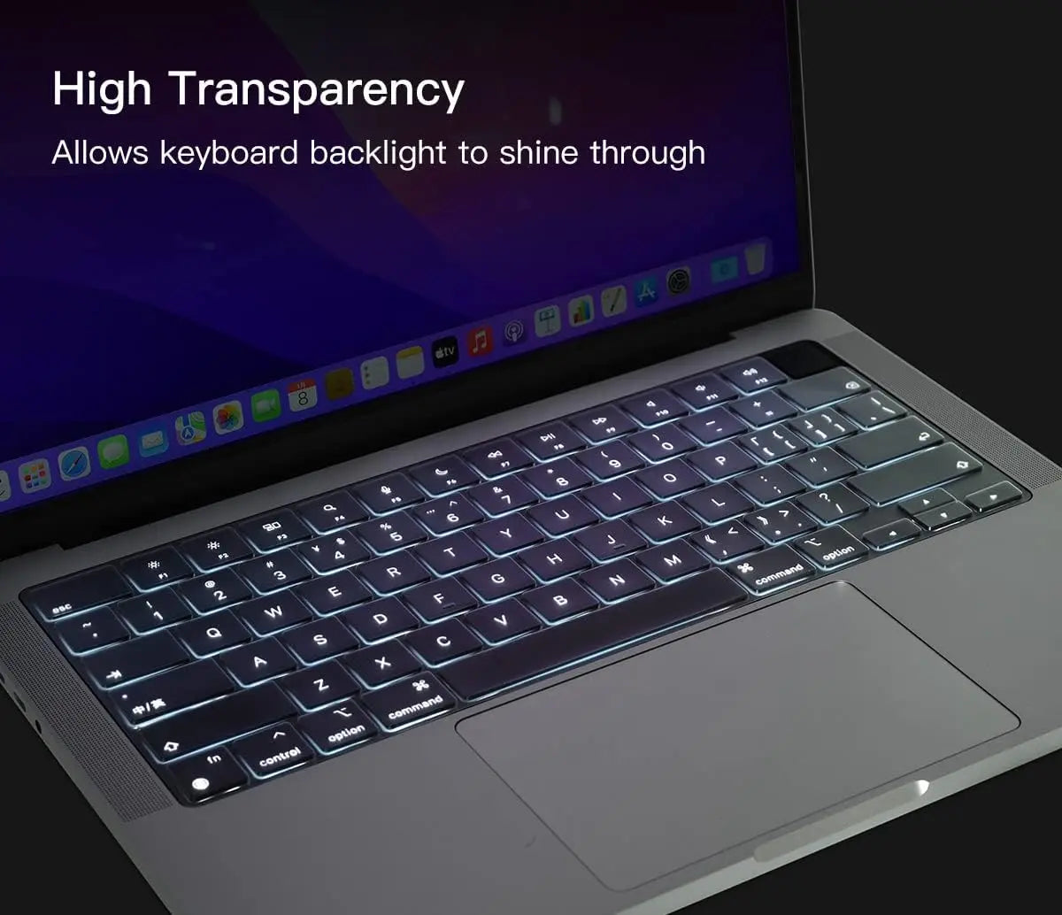 Keyboard Protector for MacBook Air 15", M3 (2024)/ M2 (2023-2022) - EU Layout MoArmouz
