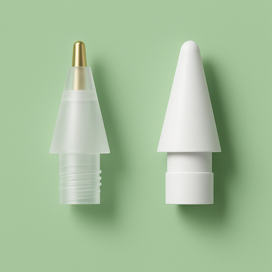Standard and metal Apple Pencil tips