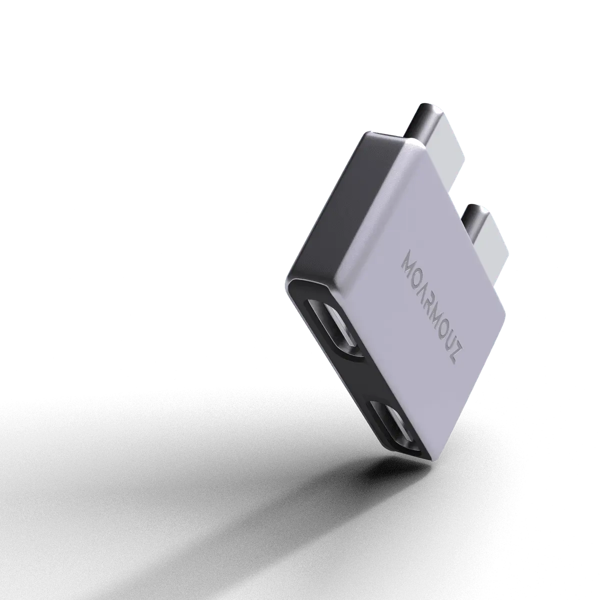 MoArmouz - Dual Type-C Female to Male Extension Adapter, 40Gbps, 100W PD, 5K Video