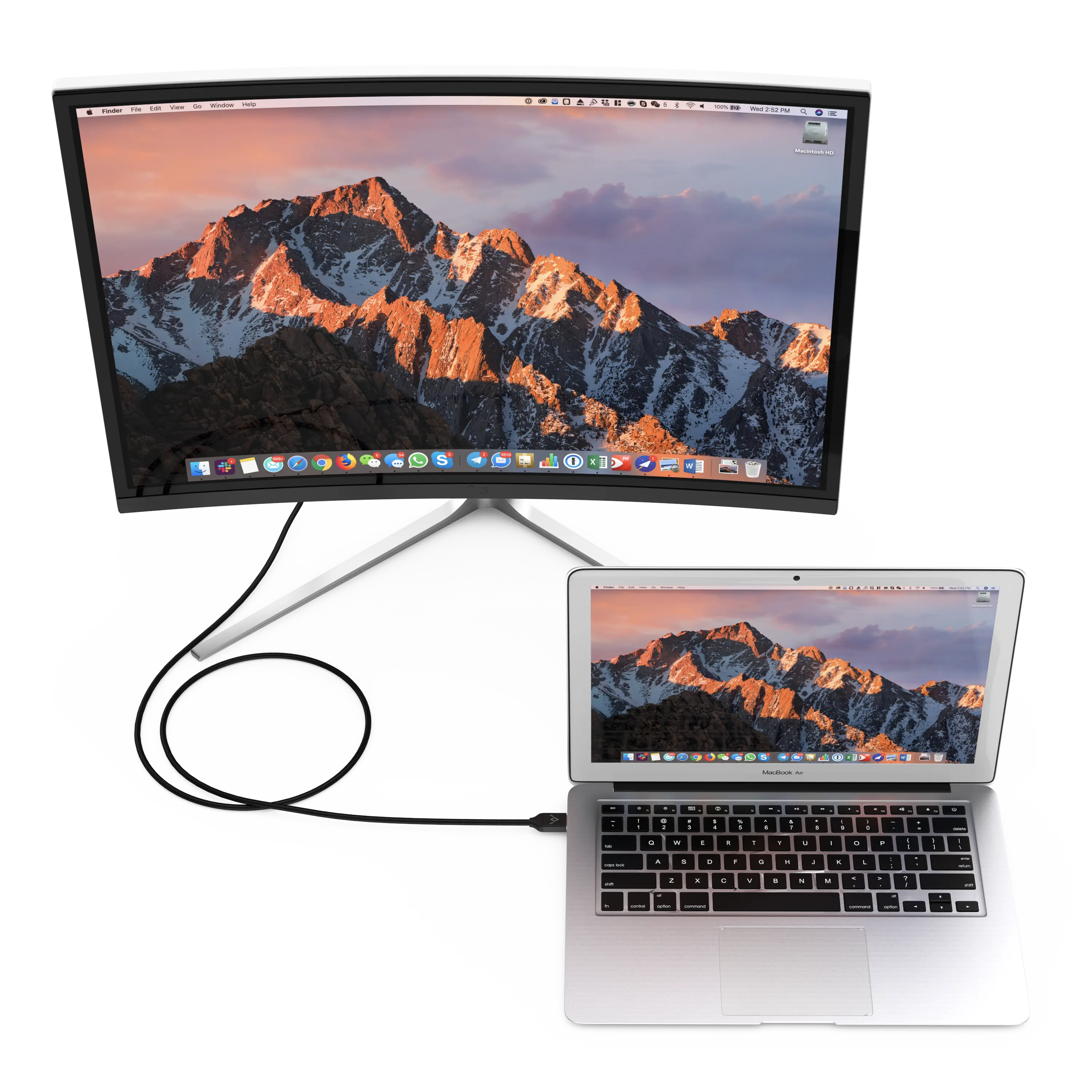 MoArmouz - USB 3.2 Gen 2 USB-C to USB-A 3.0 (10Gbps/4K Video) Cable