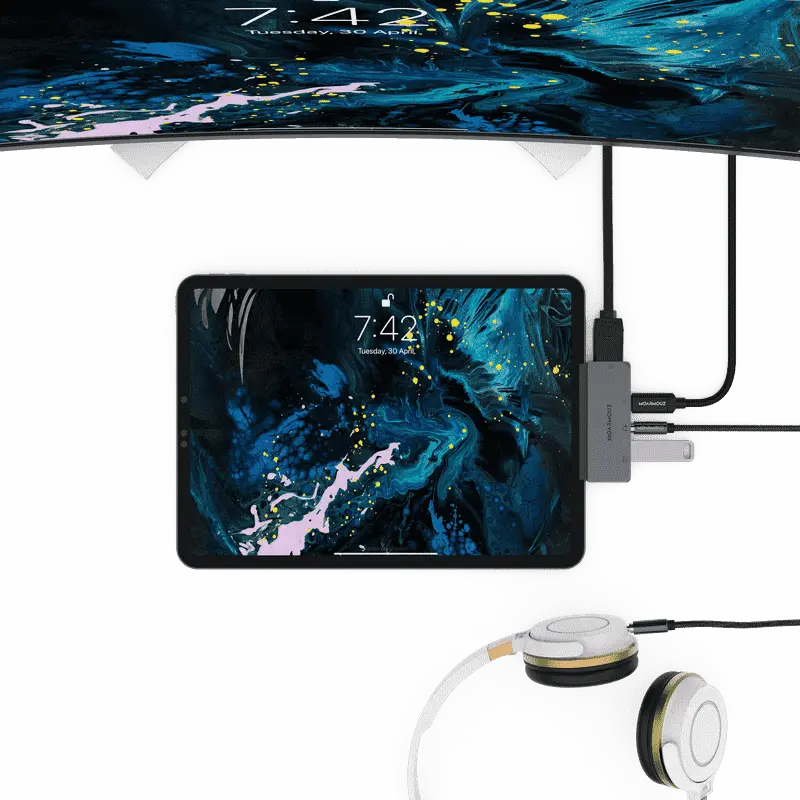 MoArmouz - Type C (USB-C) 4 in 1 iPad Pro Hub