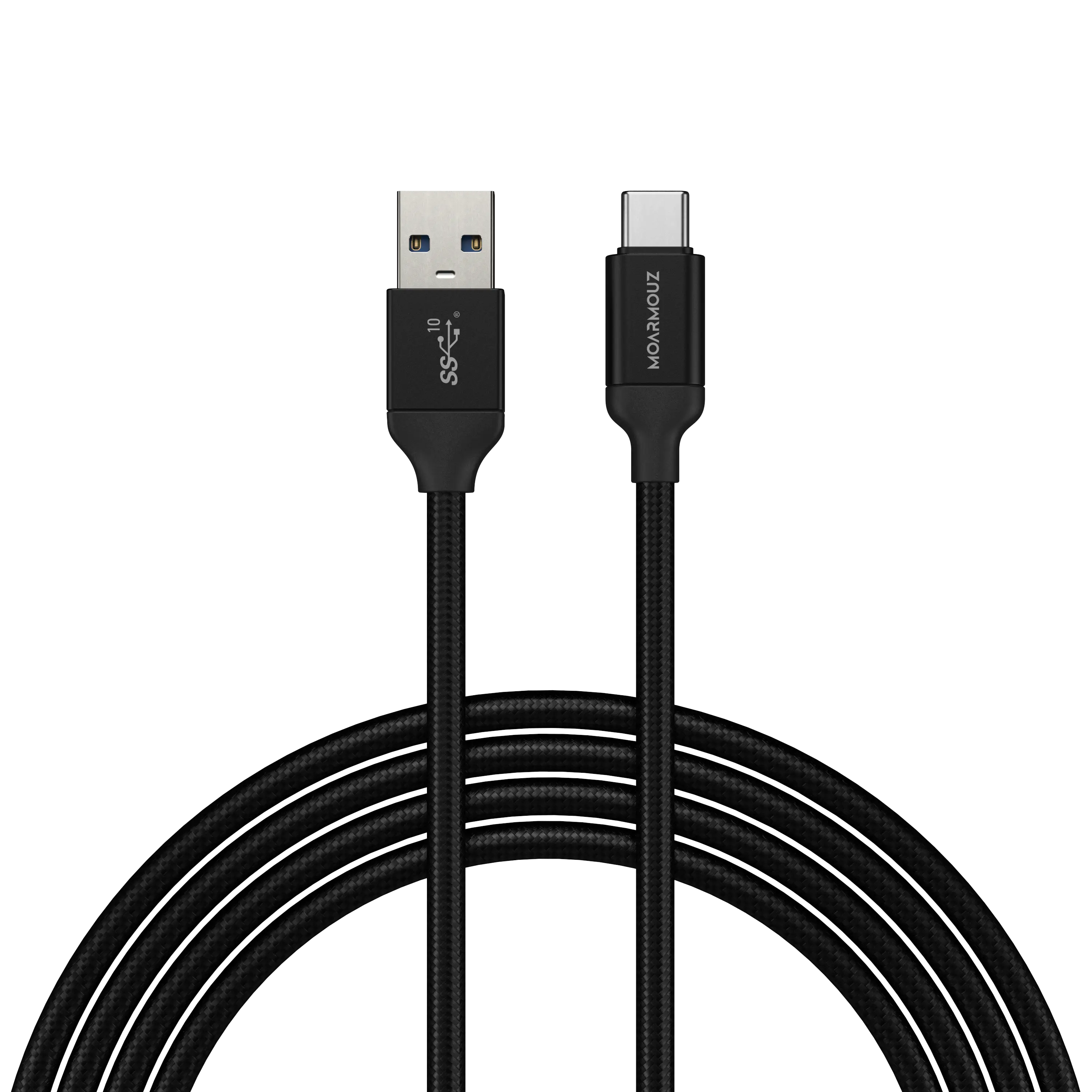 MoArmouz - USB 3.2 Gen 2 USB-C to USB-A 3.0 (10Gbps/4K Video) Cable