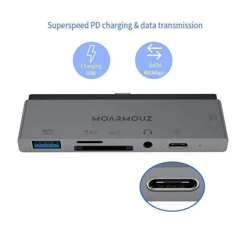 USB-C 6 in 1 iPad Pro Hub — Moarmouz