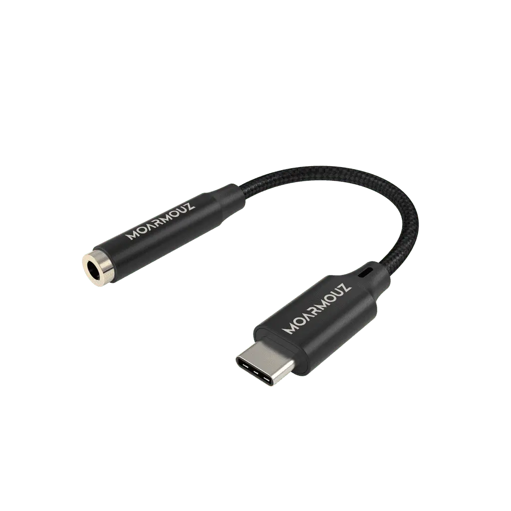 MoArmouz - USB 3.1 Type-C to Digital 3.5mm Aux Adapter with DAC