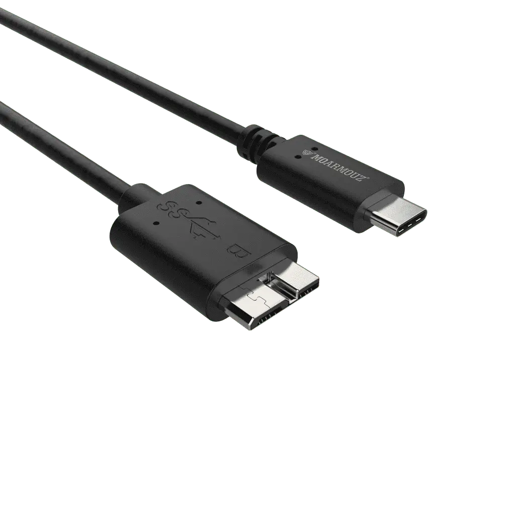 MoArmouz - USB 3.1 Type-C to Micro-B (Hard Drive) Cable