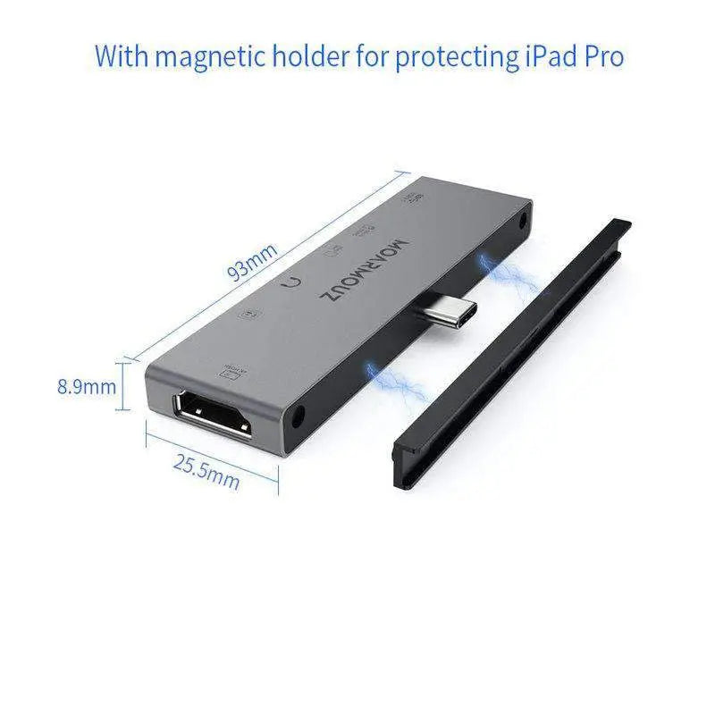 MoArmouz - Type C (USB-C) 6 in 1 iPad Pro Hub