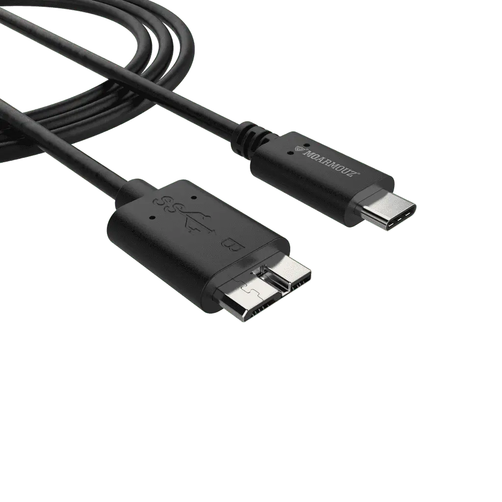 MoArmouz - USB 3.1 Type-C to Micro-B (Hard Drive) Cable