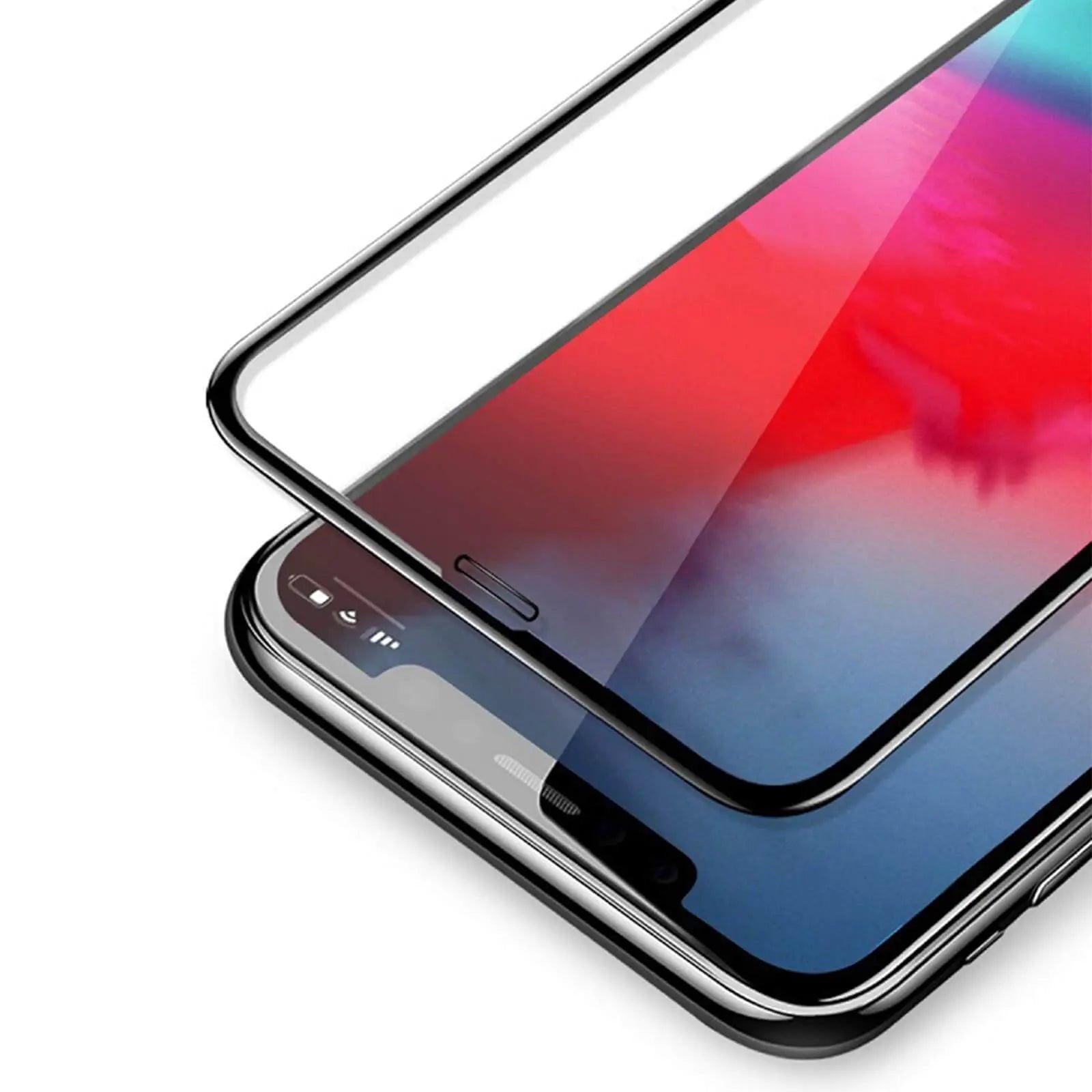 Curved Tempered Glass Screen Protector for iPhone XS/X — Moarmouz