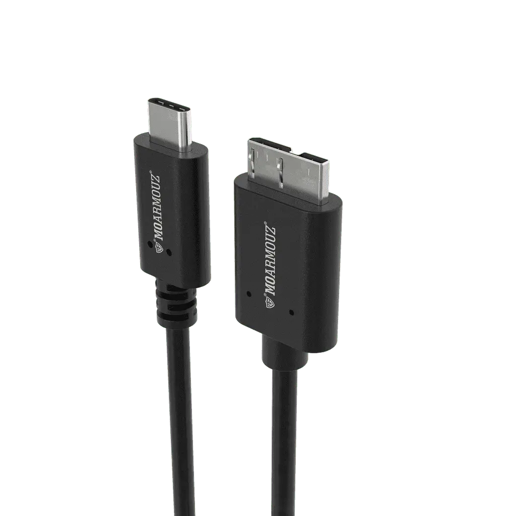 MoArmouz - USB 3.1 Type-C to Micro-B (Hard Drive) Cable