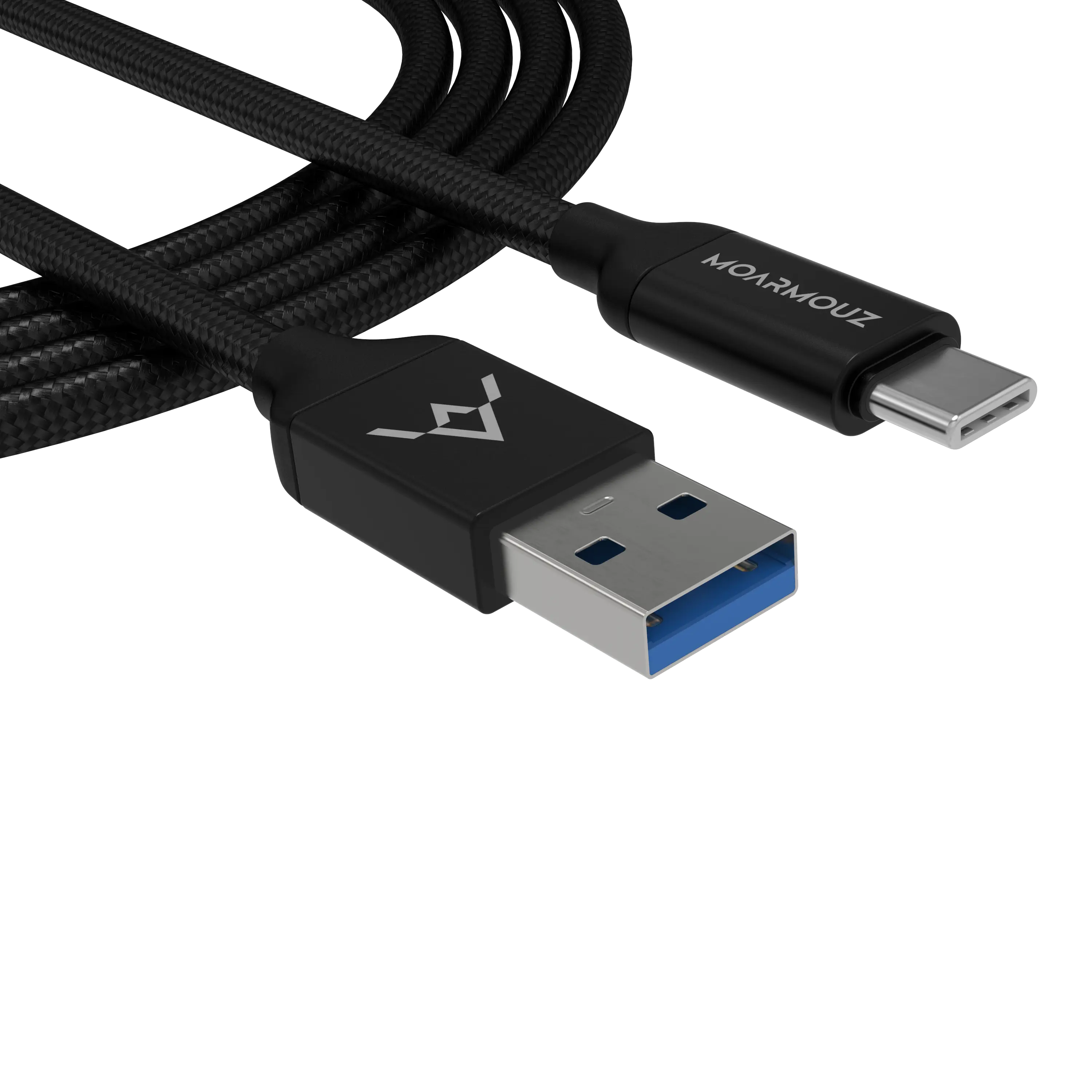 MoArmouz - USB 3.2 Gen 2 USB-C to USB-A 3.0 (10Gbps/4K Video) Cable