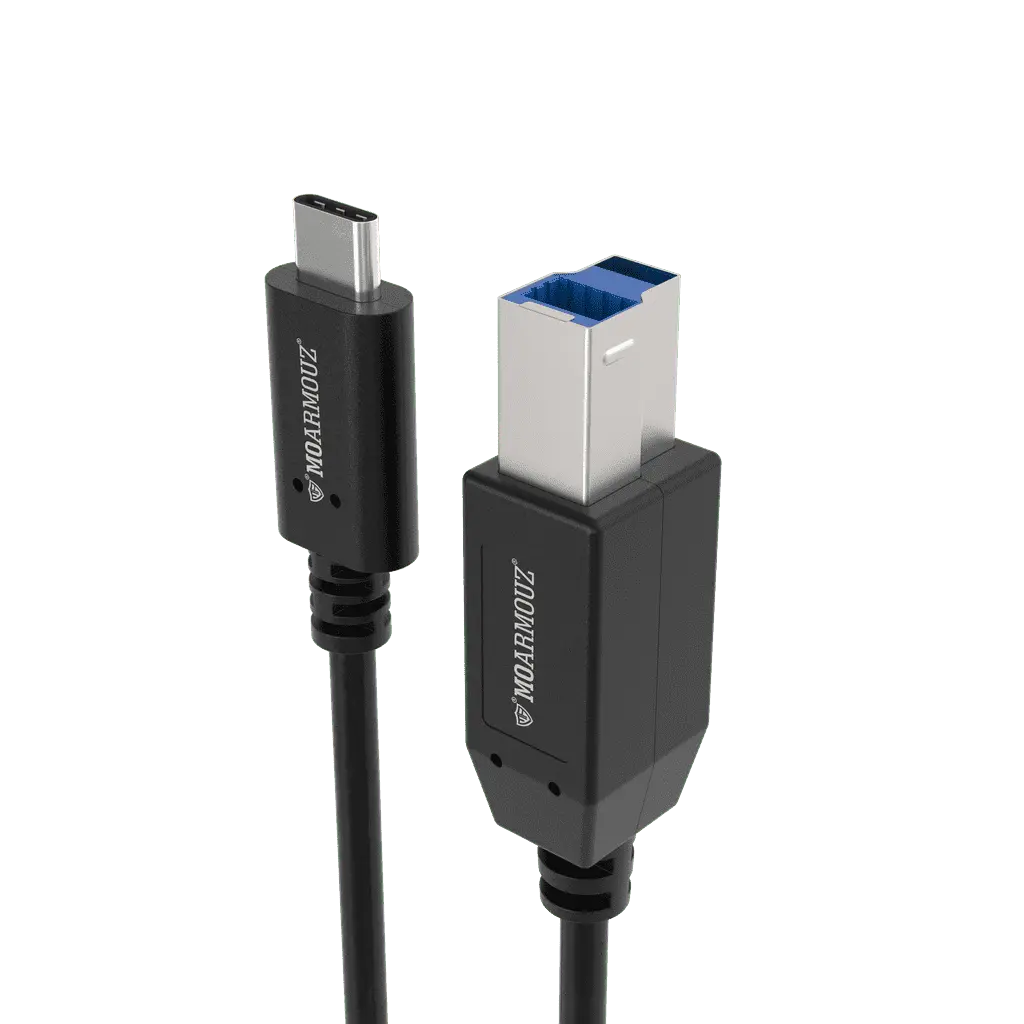 MoArmouz - USB 3.1 Type-C to USB-B (3.0) Printer Cable