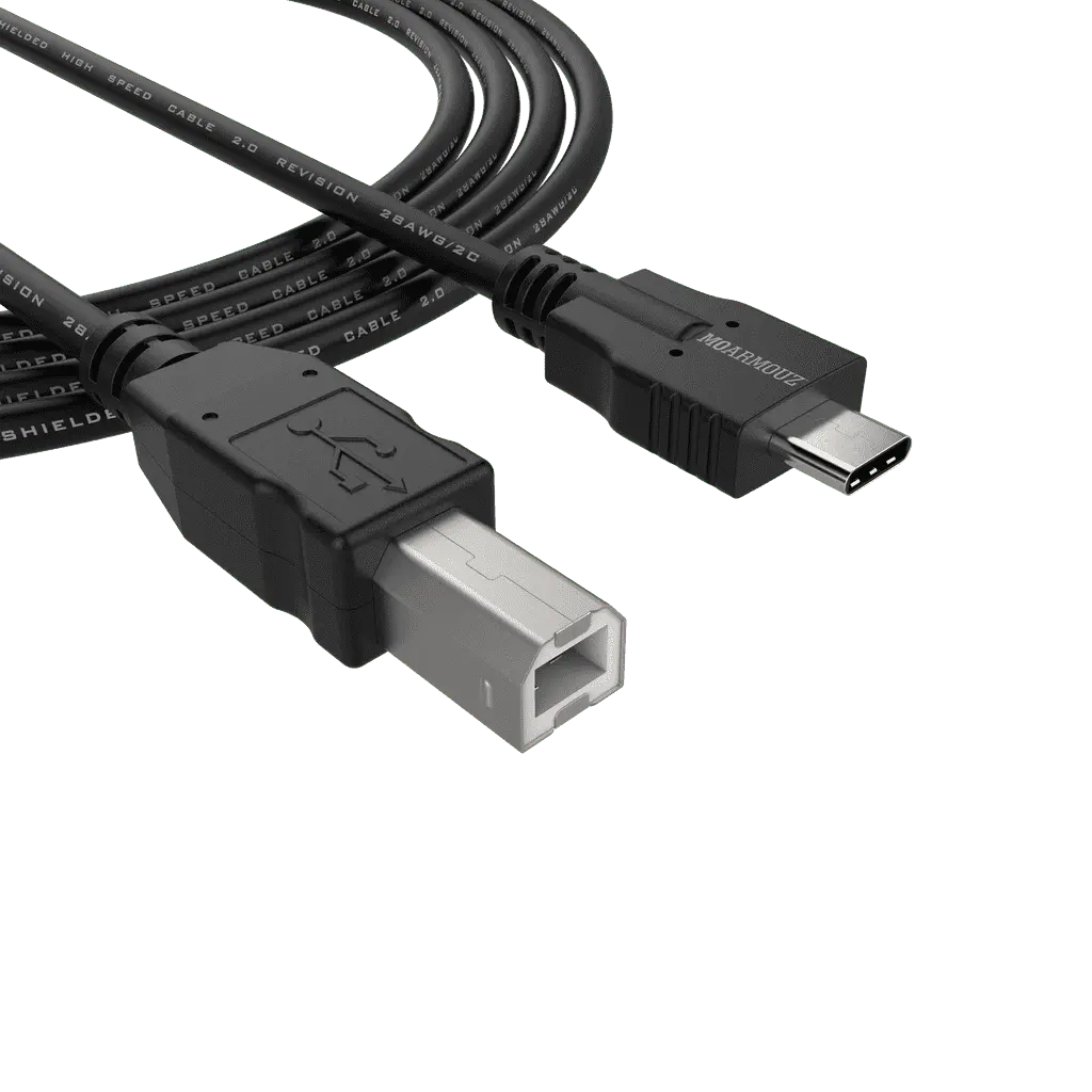 MoArmouz - USB 3.1 Type-C to USB-B (2.0) Cable