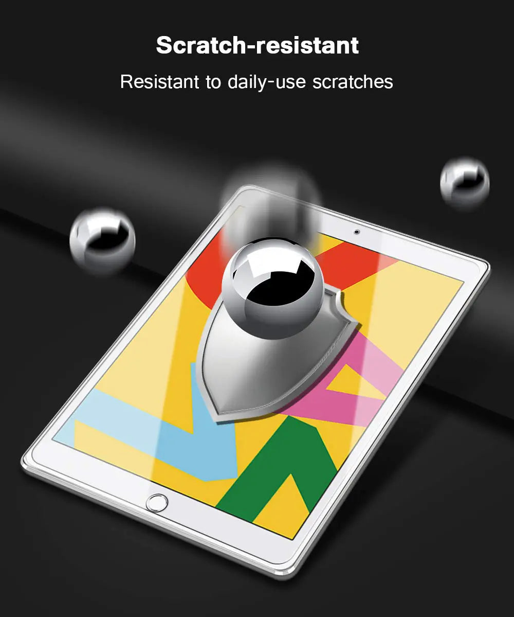 MoArmouz - Tempered Glass Screen Protector for iPad 10.2-inch (9th/8th/7th Gen)