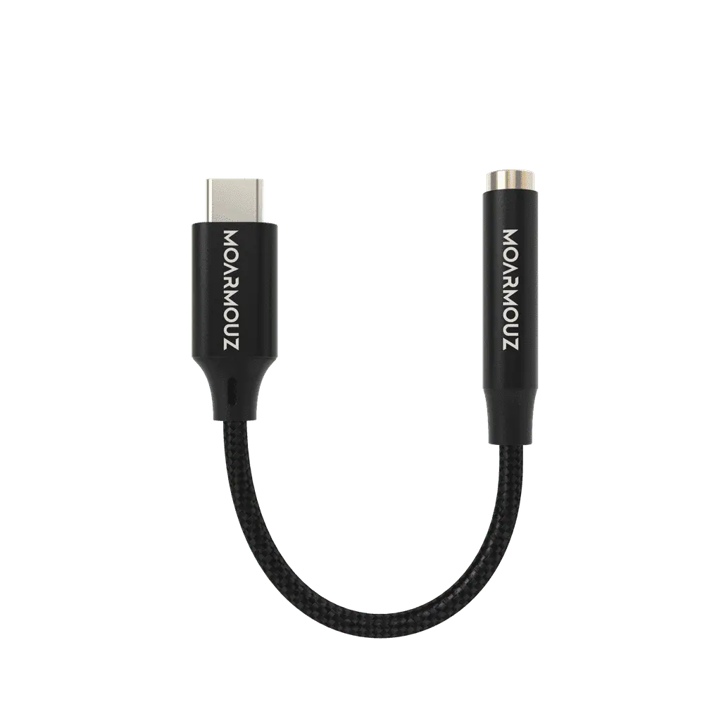 MoArmouz - USB 3.1 Type-C to Digital 3.5mm Aux Adapter with DAC