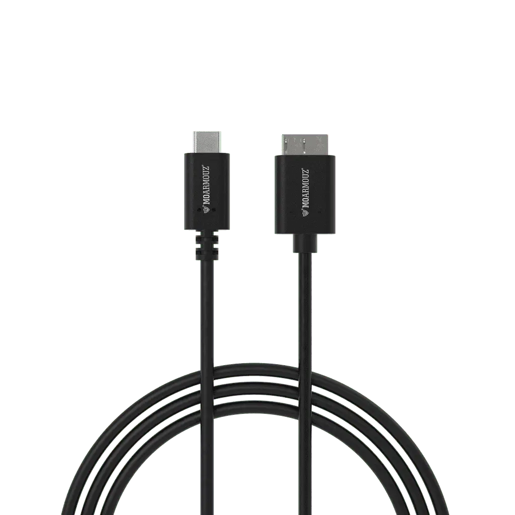 MoArmouz - USB 3.1 Type-C to Micro-B (Hard Drive) Cable
