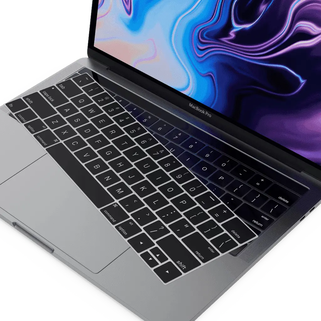 MoArmouz - Keyboard Protector For MacBook Pro (2019-2016) with Touch Bar - US Layout