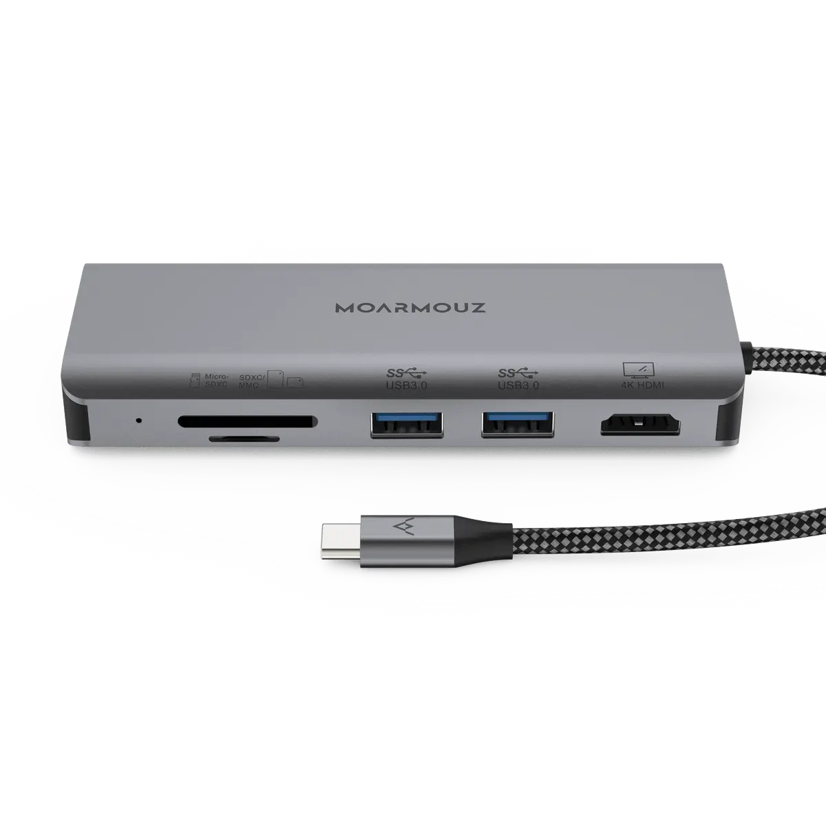 MoArmouz - Type C (USB-C) 7 in 1 Gigabit Hub