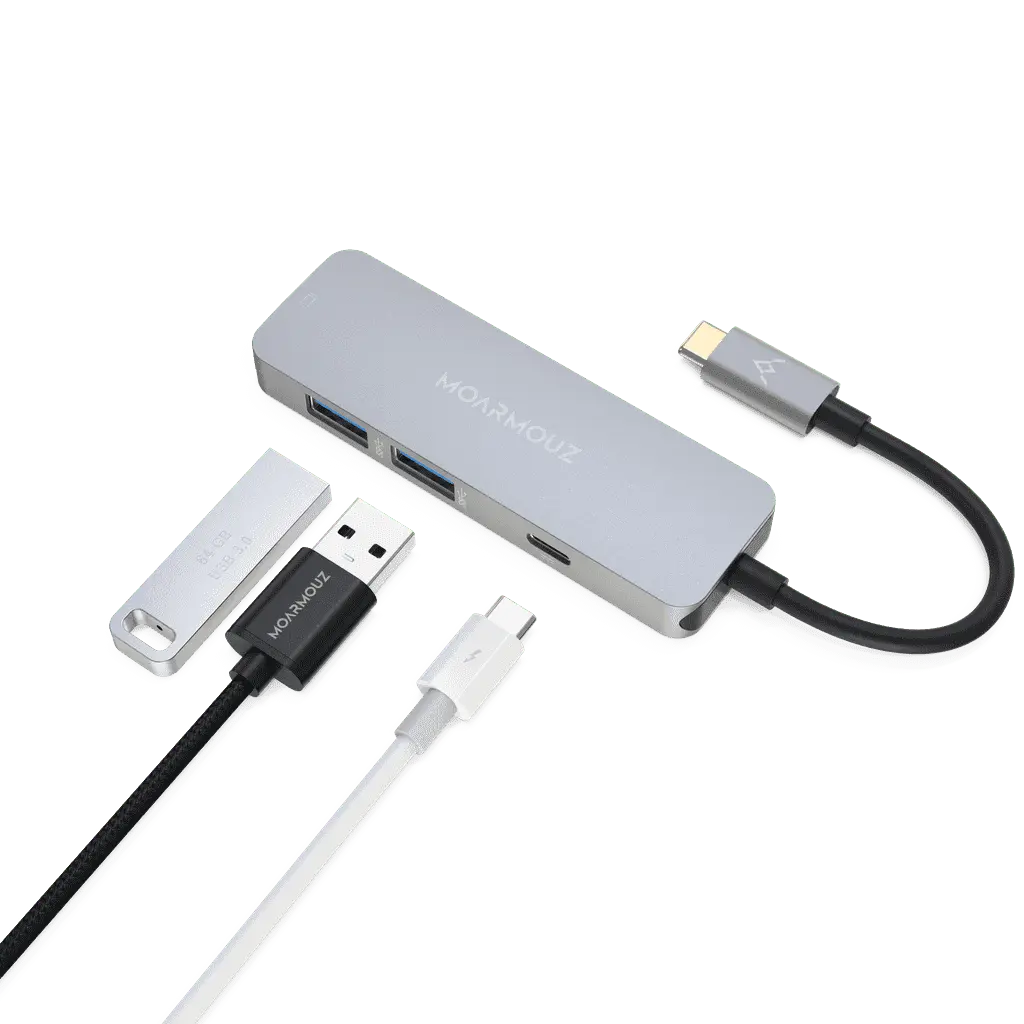 MoArmouz - Type C (USB-C) 4 in 1 Multiport HDMI Hub