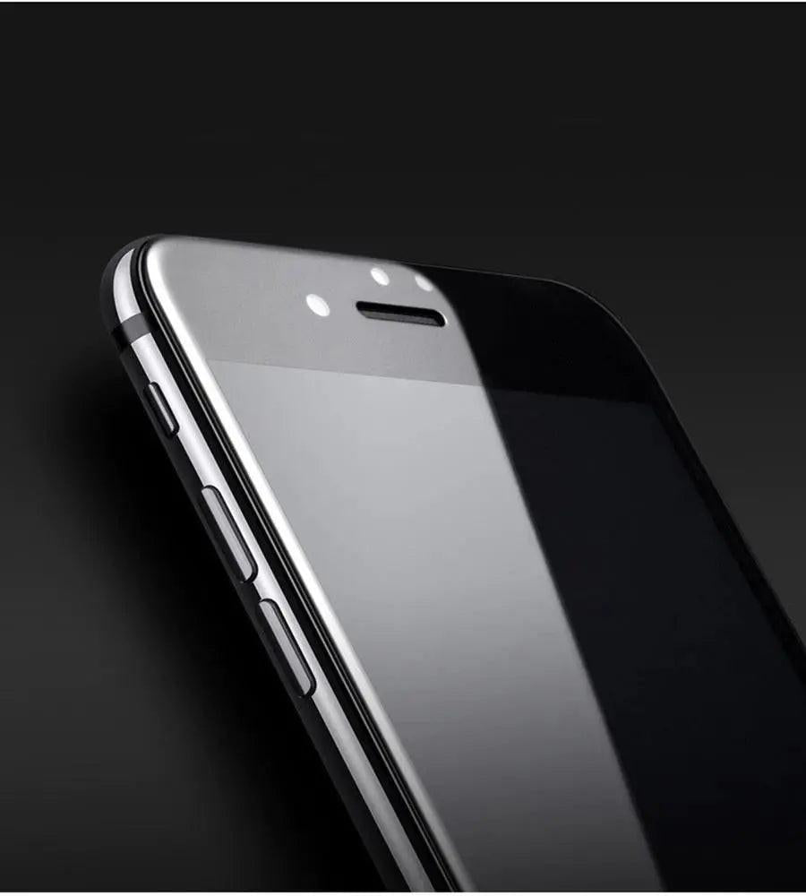 Curved Tempered Glass Screen Protector for iPhone SE (3rd–2nd Gen, 2022–2020) — Moarmouz