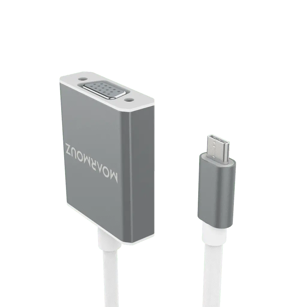 MoArmouz - USB 3.1 Type-C (USB-C) to VGA Adapter