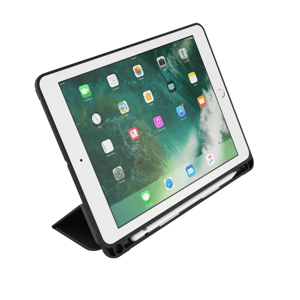 MoArmouz - Trifold Stand Smart Case w/ Pencil Holder for iPad 9.7-inch 6th Gen