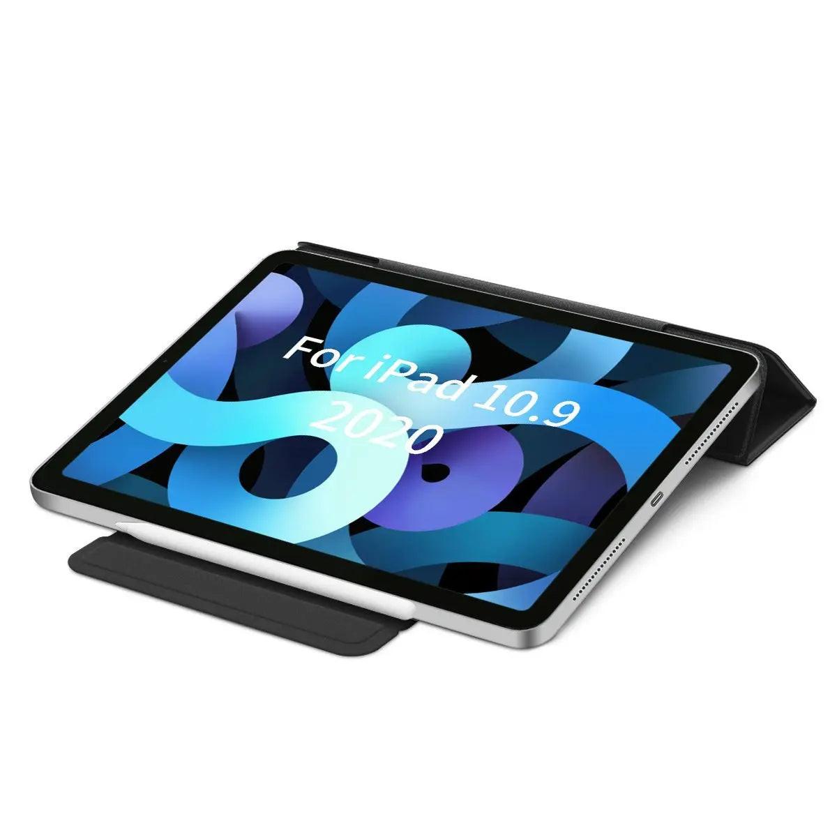 Magnetic Smart Cover for iPad Air 10.9" (5th–4th Gen, 2022–2020) — Apple Pencil Pair & Charge — Moarmouz