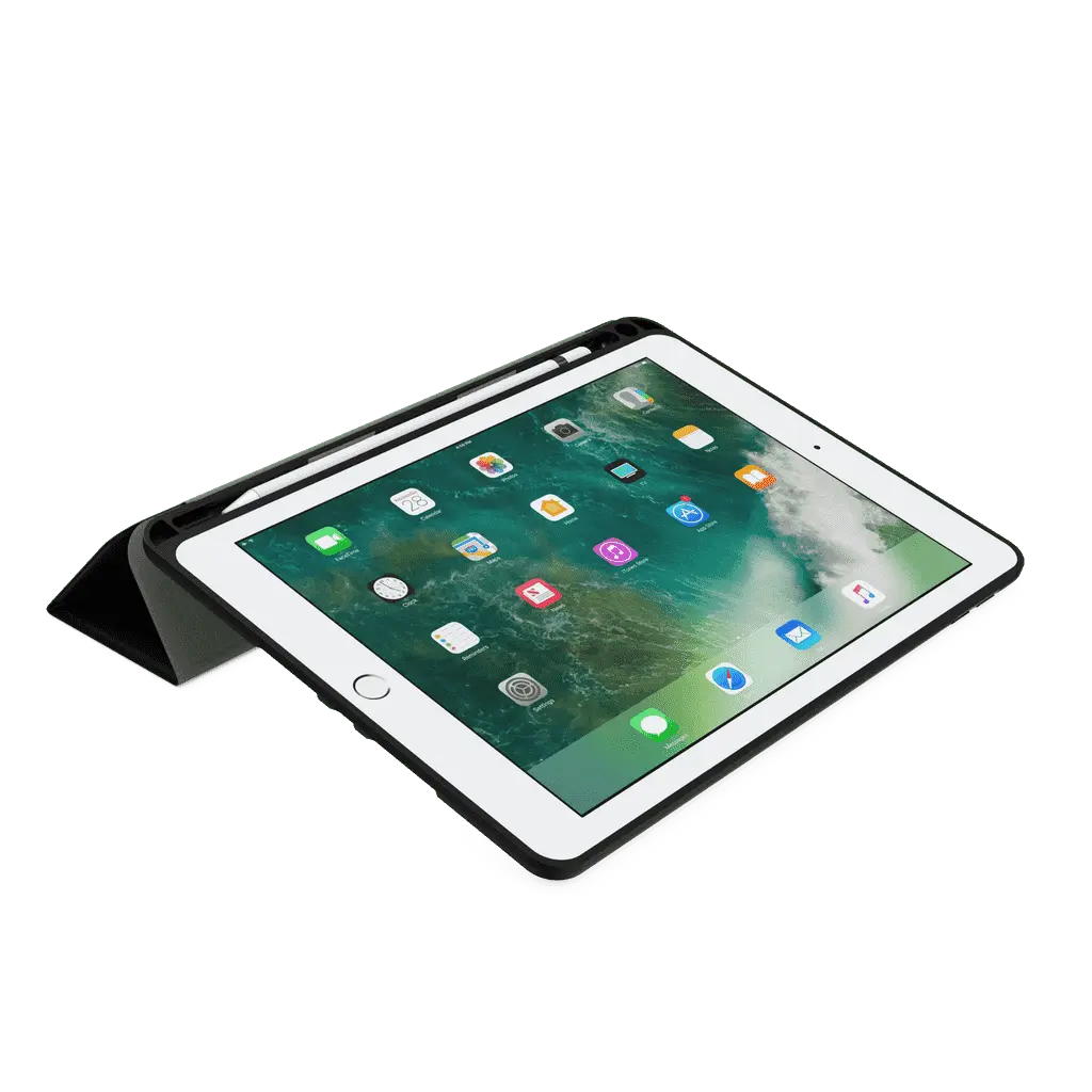 MoArmouz - Trifold Stand Smart Case w/ Pencil Holder for iPad 9.7-inch 6th Gen