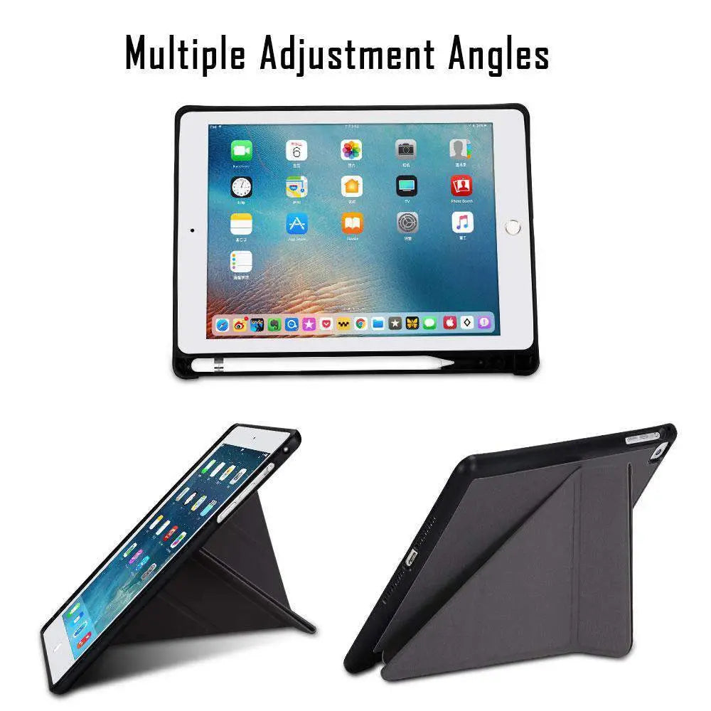 MoArmouz - Multifold Cover with Apple Pencil Holder & Auto Sleep Wake for iPad Mini 5 (2019) / Mini 4