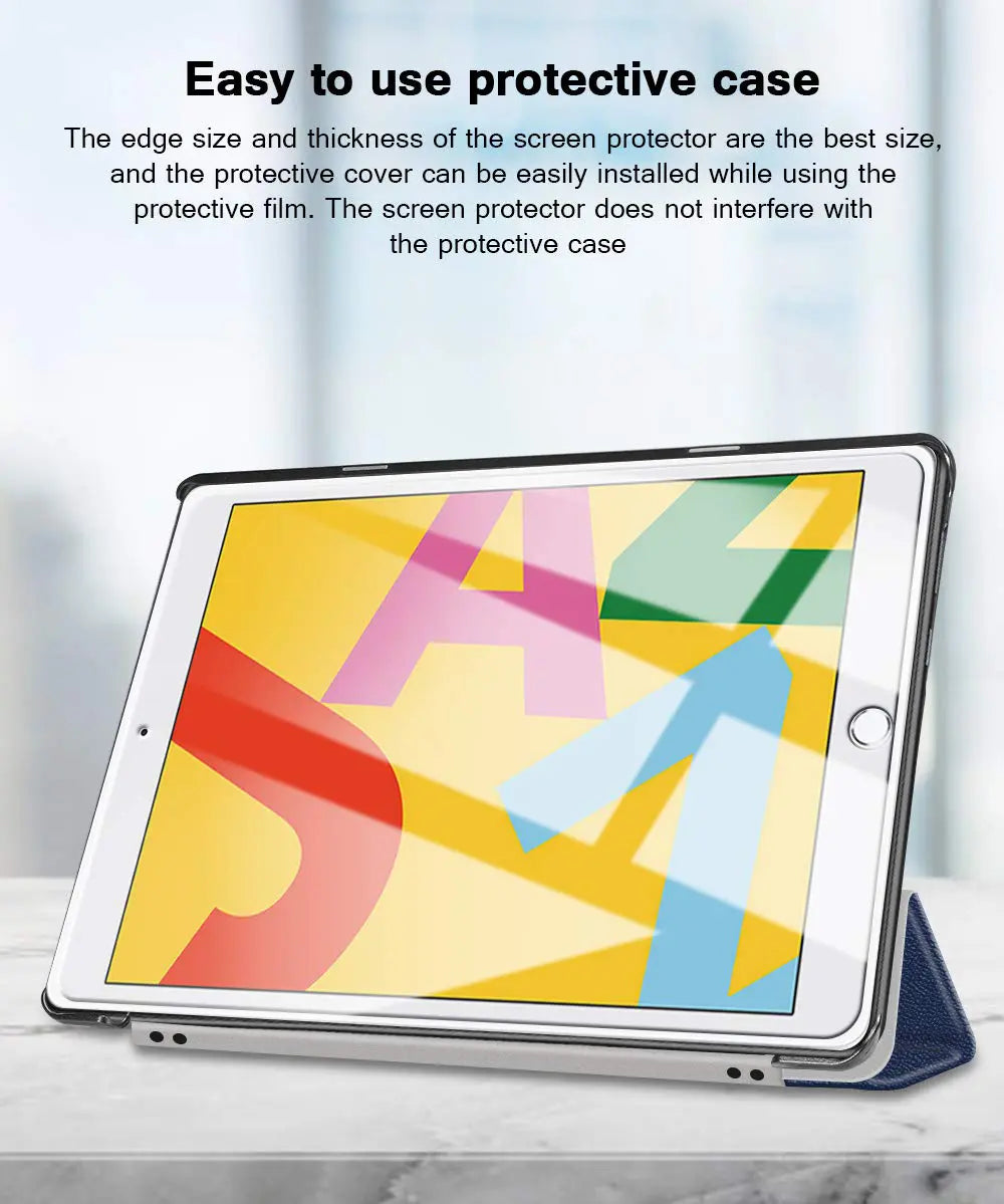 MoArmouz - Tempered Glass Screen Protector for iPad 10.2-inch (9th/8th/7th Gen)