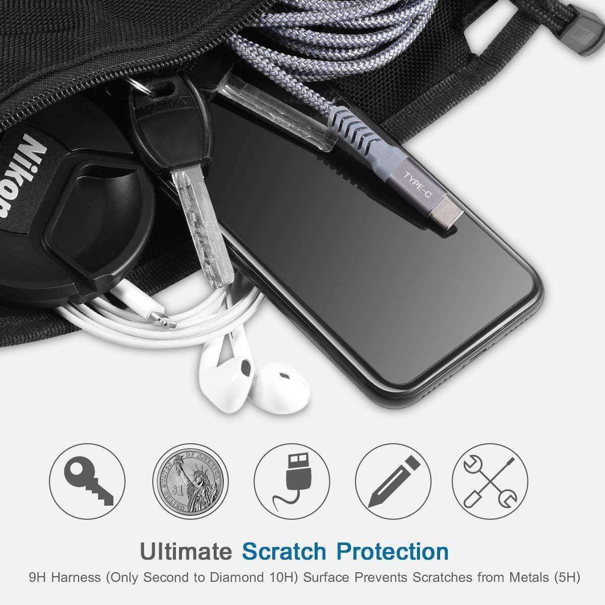 MoArmouz - Curved Tempered Glass Screen Protector for iPhone XS/X