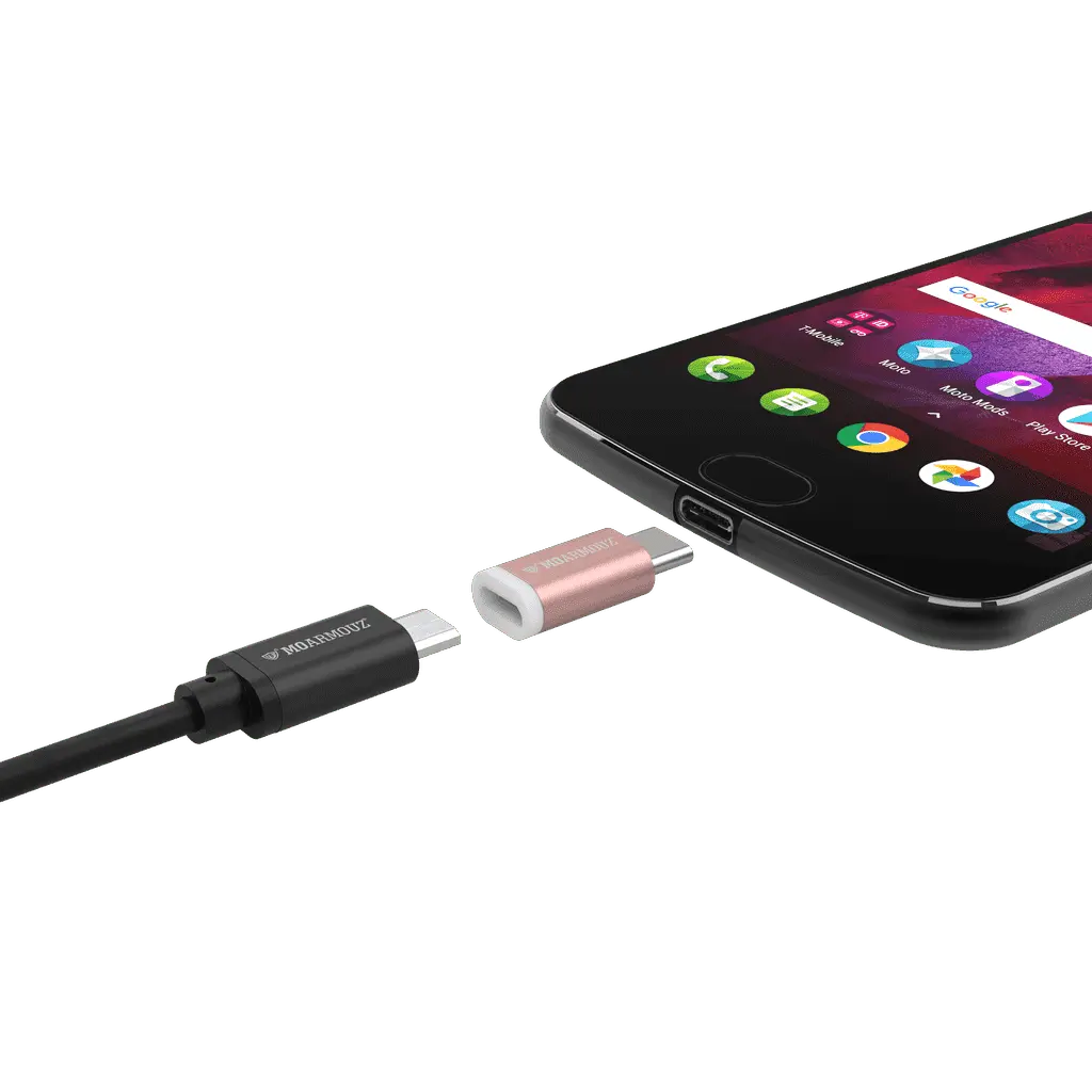 MoArmouz - USB 3.1 Type-C (USB-C) to Micro USB OTG Adapter