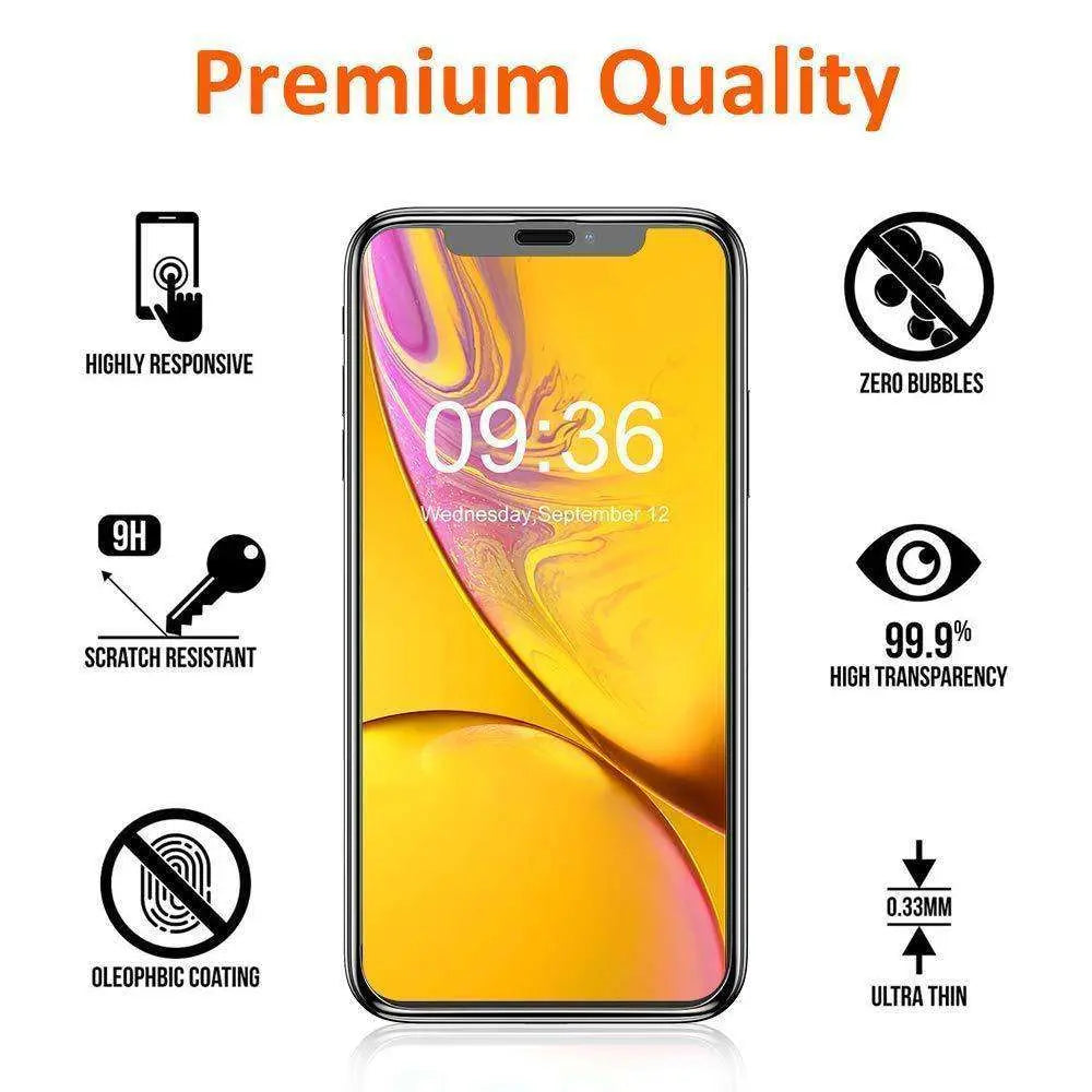 MoArmouz - Curved Tempered Glass Screen Protector for iPhone 11