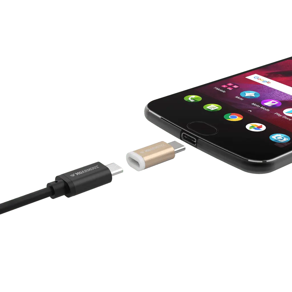 MoArmouz - USB 3.1 Type-C (USB-C) to Micro USB OTG Adapter