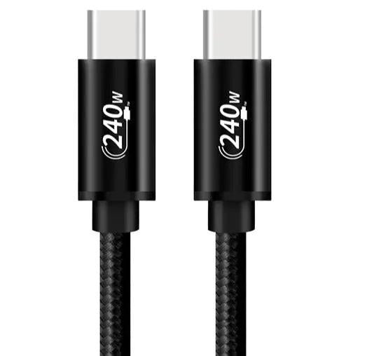 USB4 PD3.1 USB-C to USB-C Cable — 240W (48V 5A) Charging — Moarmouz