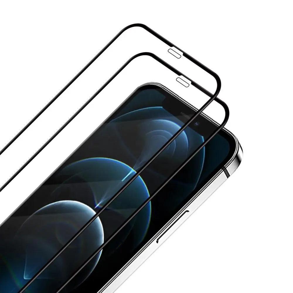 Curved Tempered Glass Screen Protector for iPhone 12 / 12 Pro — Moarmouz
