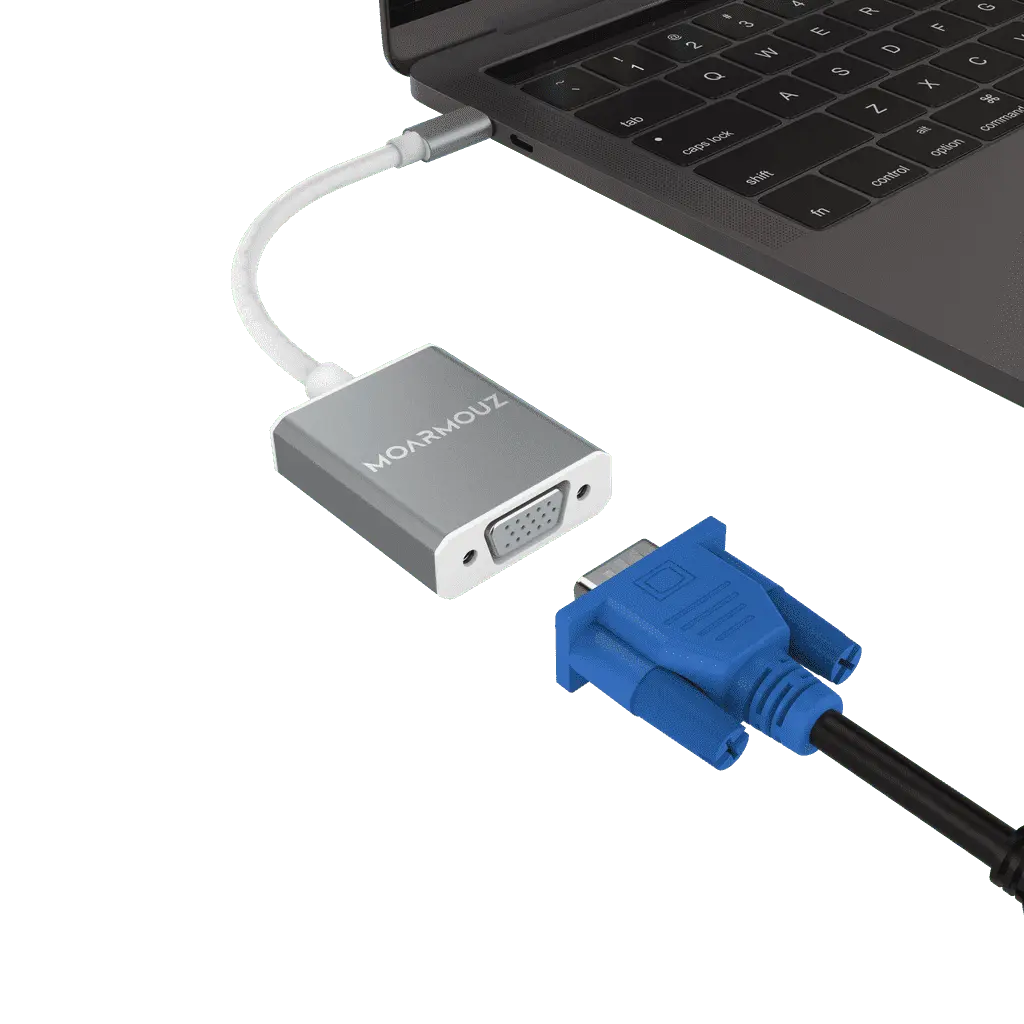 MoArmouz - USB 3.1 Type-C (USB-C) to VGA Adapter