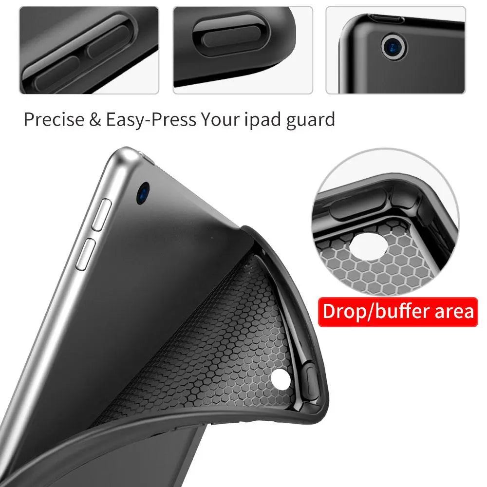 MoArmouz - Trifold Stand Smart Case for iPad 9.7-inch (6th / 5th Gen)