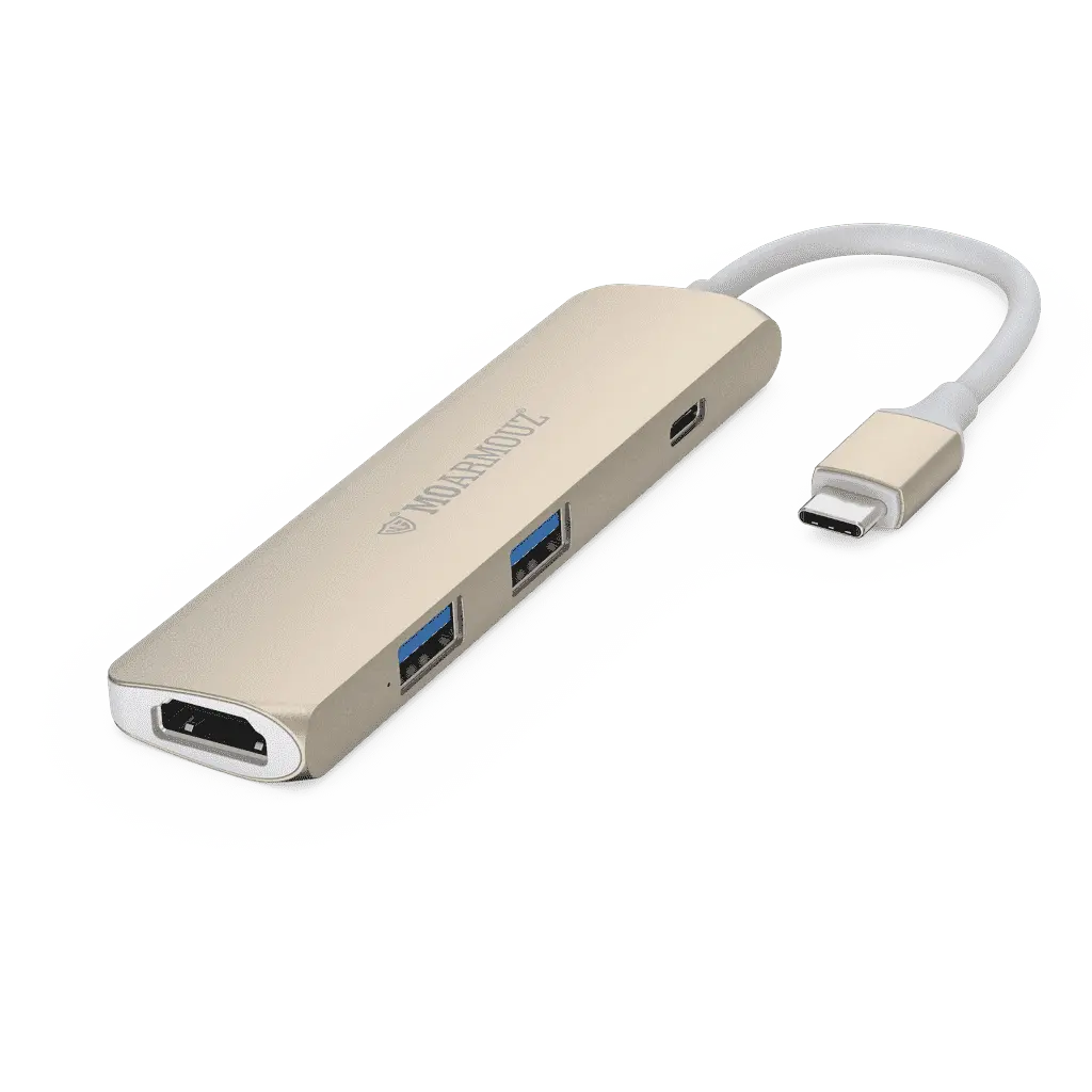MoArmouz - Type C (USB-C) 4 in 1 Multiport HDMI Hub