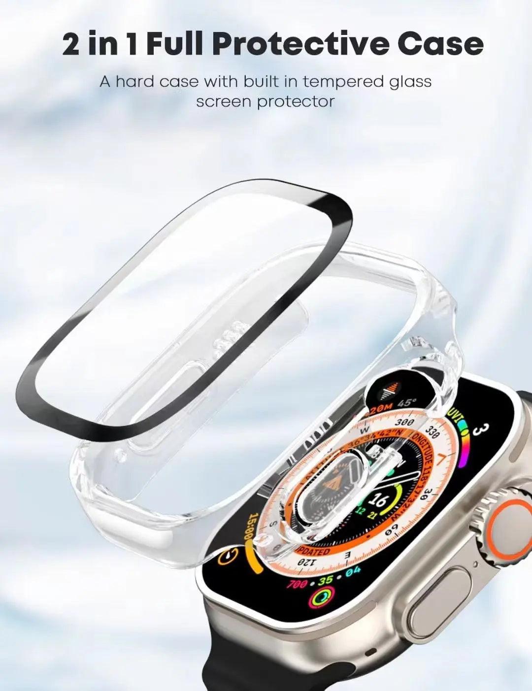 Case with Screen Protector for Apple Watch Ultra 2 & Ultra 1 (49mm) — Moarmouz