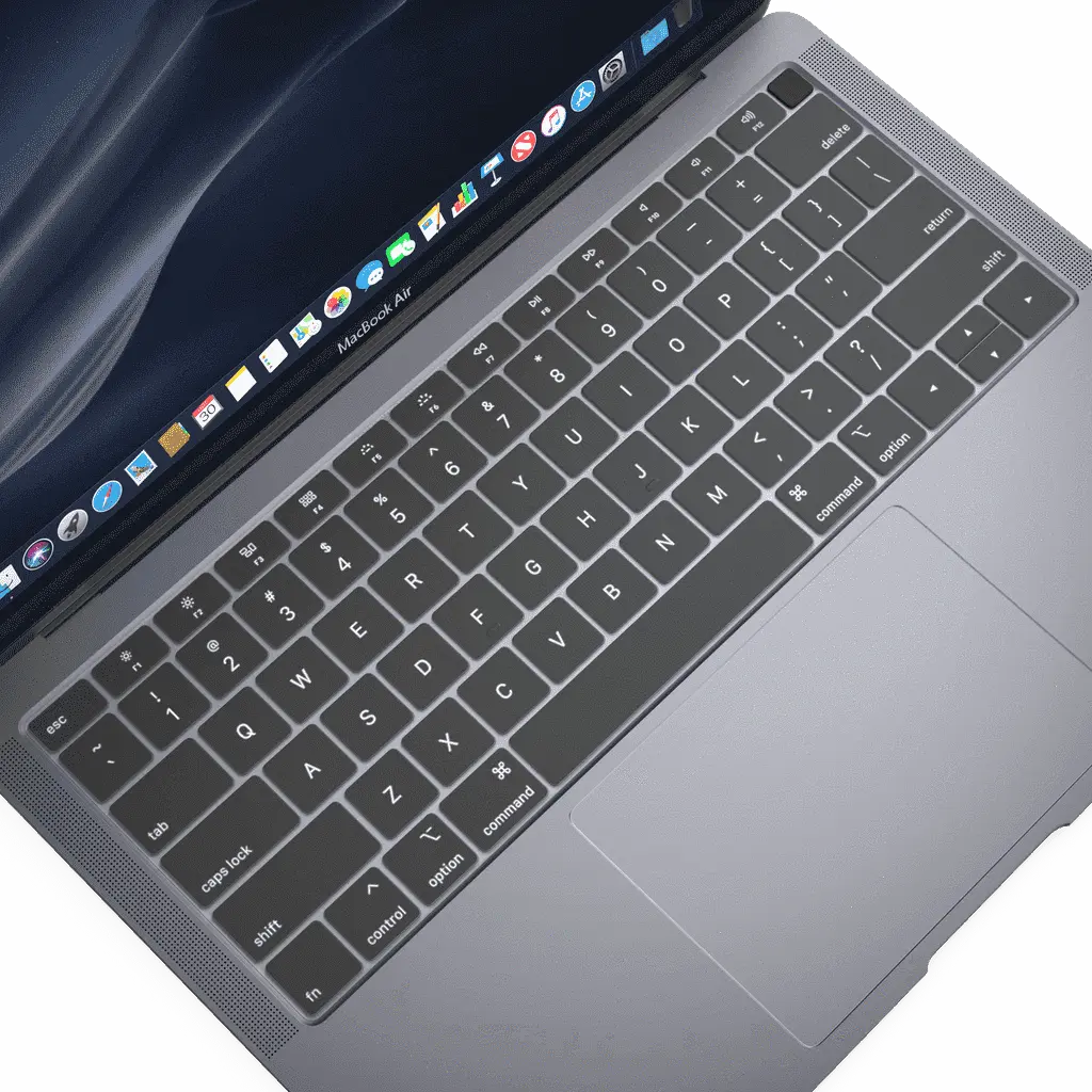 MoArmouz - Keyboard Protector for MacBook Air 13-inch (2019-2018) - US Layout