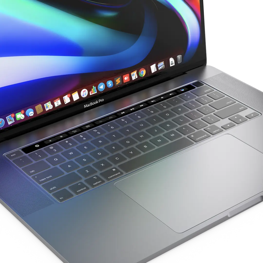 Keyboard Protector For MacBook Pro 13” M2, M1, 2023-2020 with Touch Bar - US Layout MoArmouz