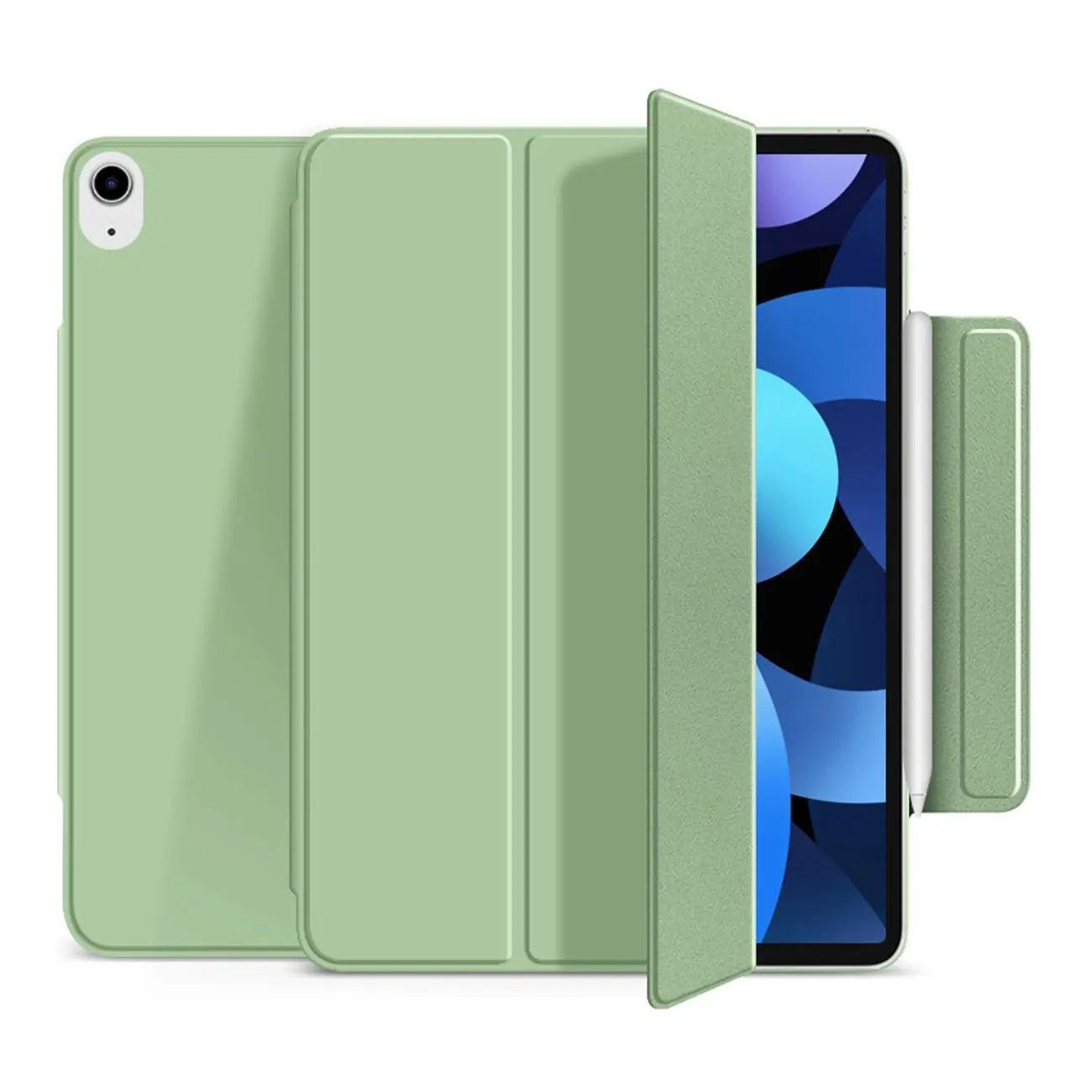 Magnetic Smart Cover for iPad Air 10.9" (5th–4th Gen, 2022–2020) — Apple Pencil Pair & Charge — Moarmouz