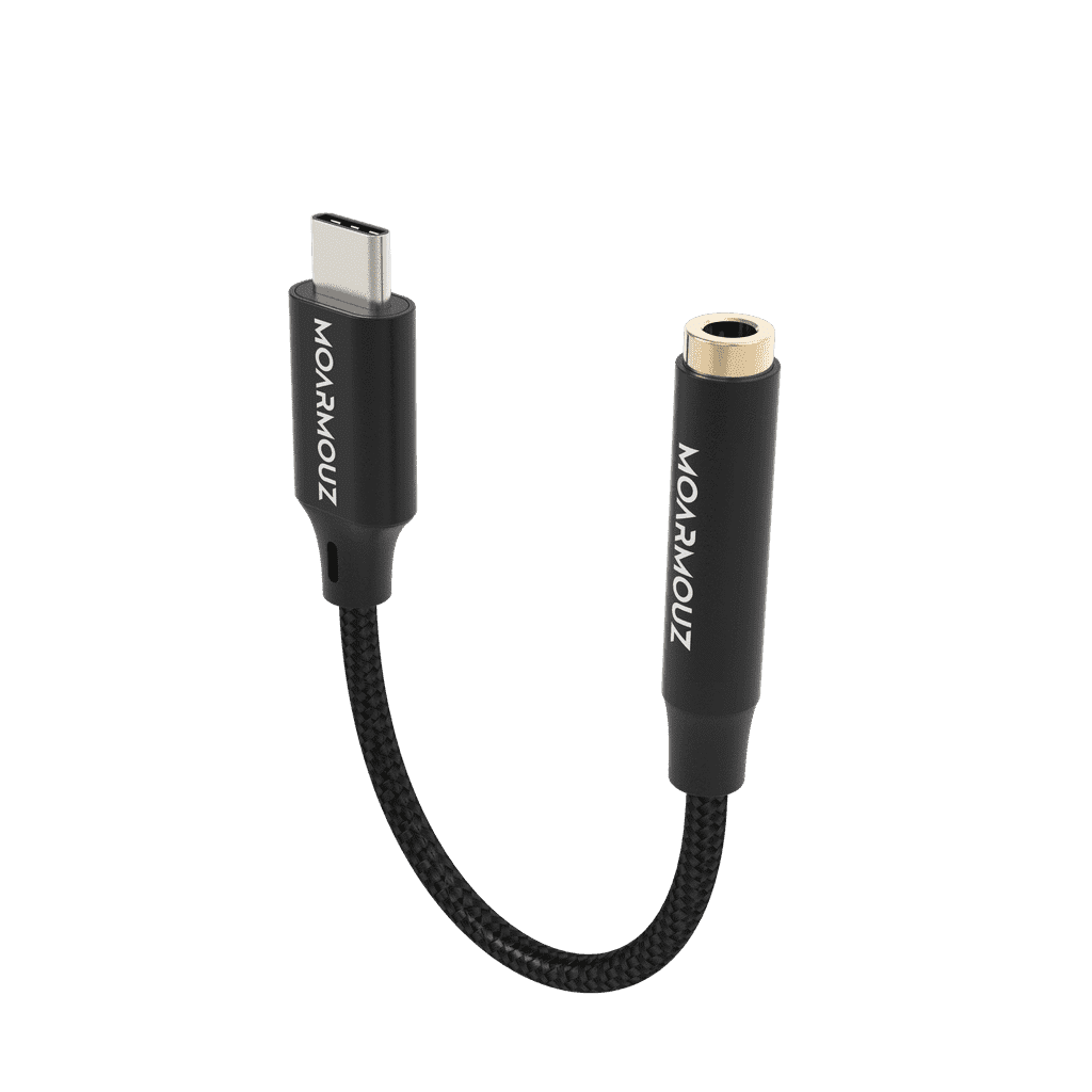 USB-C to 3.5mm Hi-Res DAC Dongle - Headphone Jack 3.5mm Female Adapter –  Moarmouz