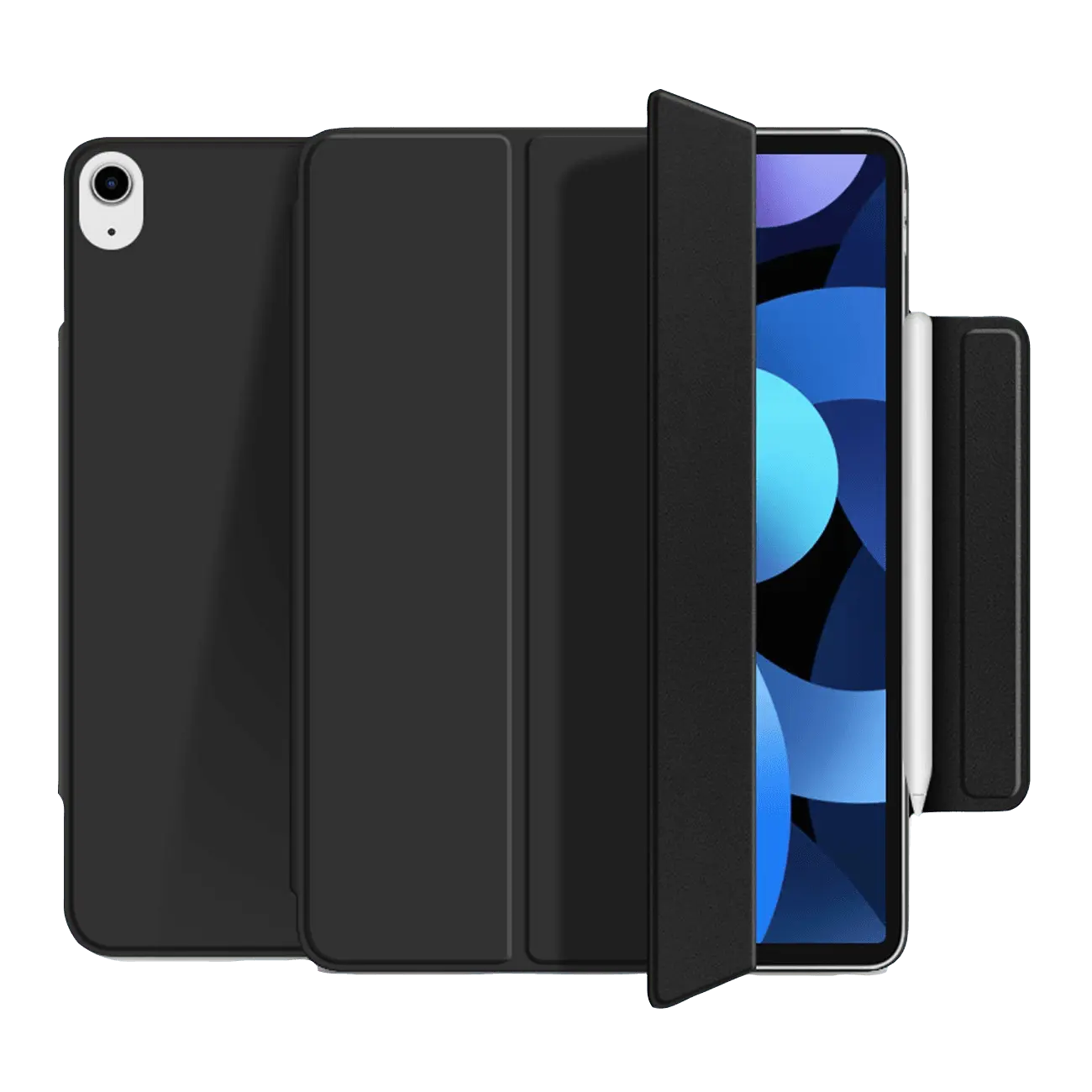 Magnetic Smart Cover for iPad Air 10.9" (5th–4th Gen, 2022–2020) — Apple Pencil Pair & Charge — Moarmouz