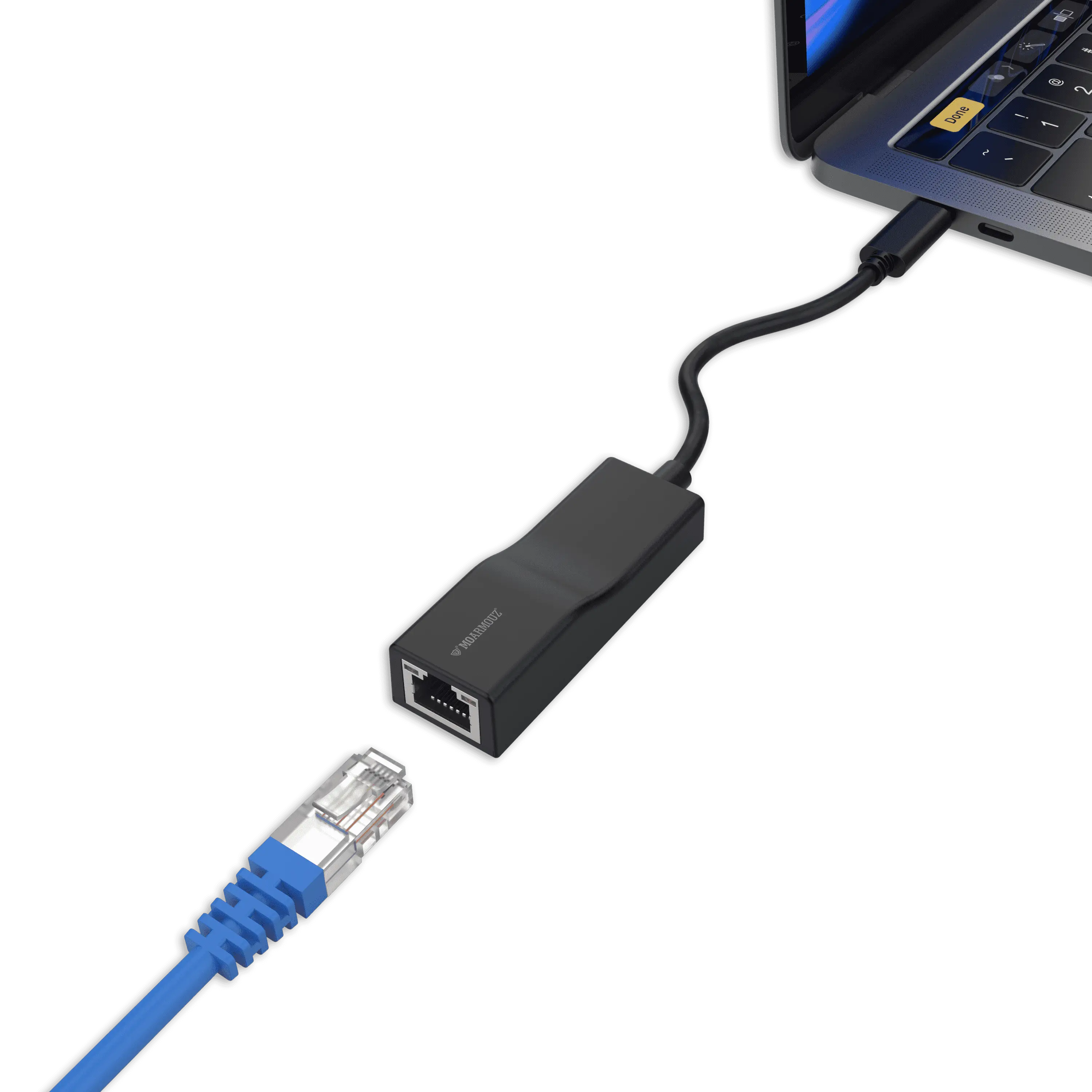 MoArmouz - USB 3.1 Type C (USB-C) to Gigabit Ethernet Adapter