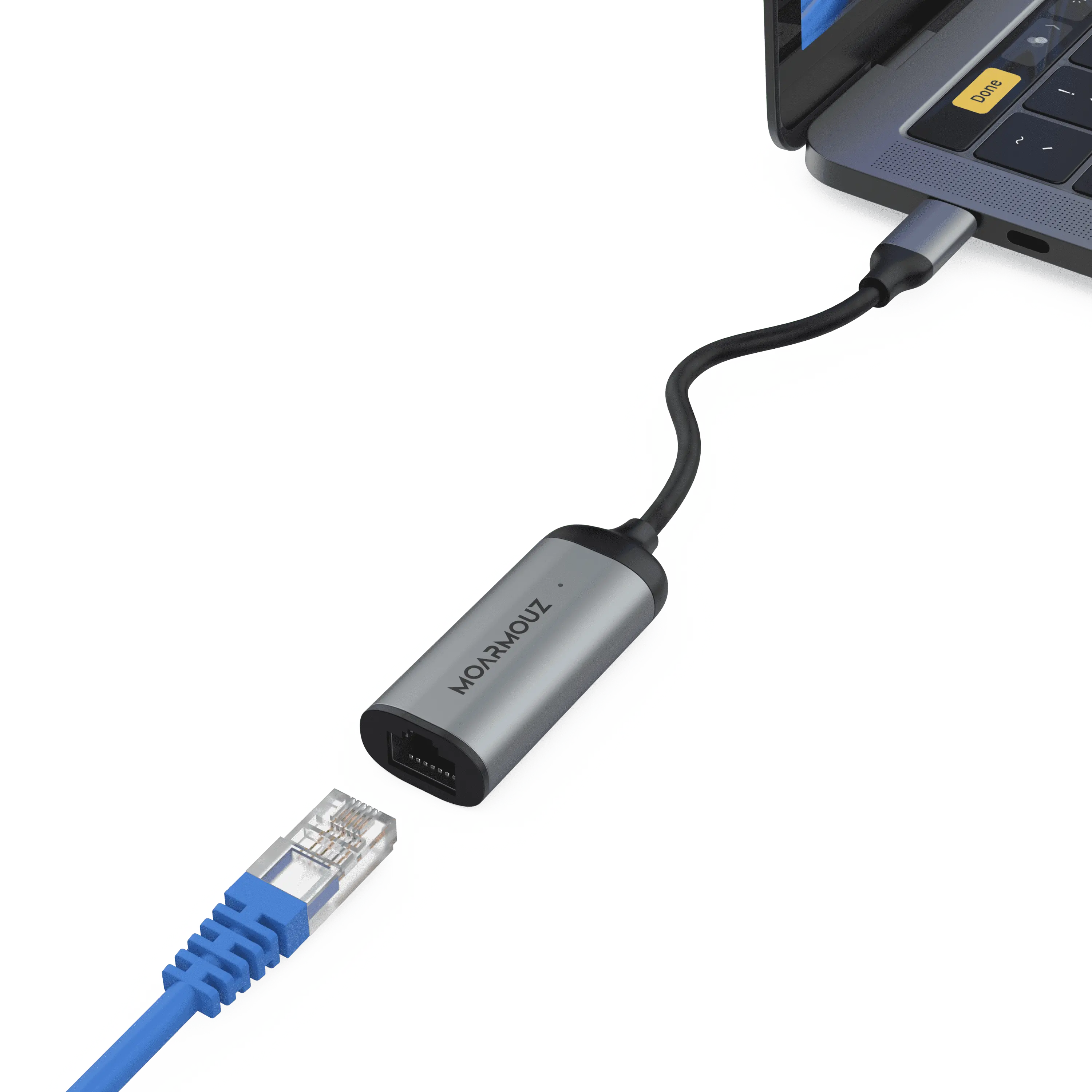 MoArmouz - Type C (USB-C) to Gigabit Ethernet Adapter